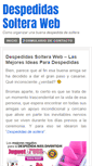 Mobile Screenshot of despedidassolteraweb.com